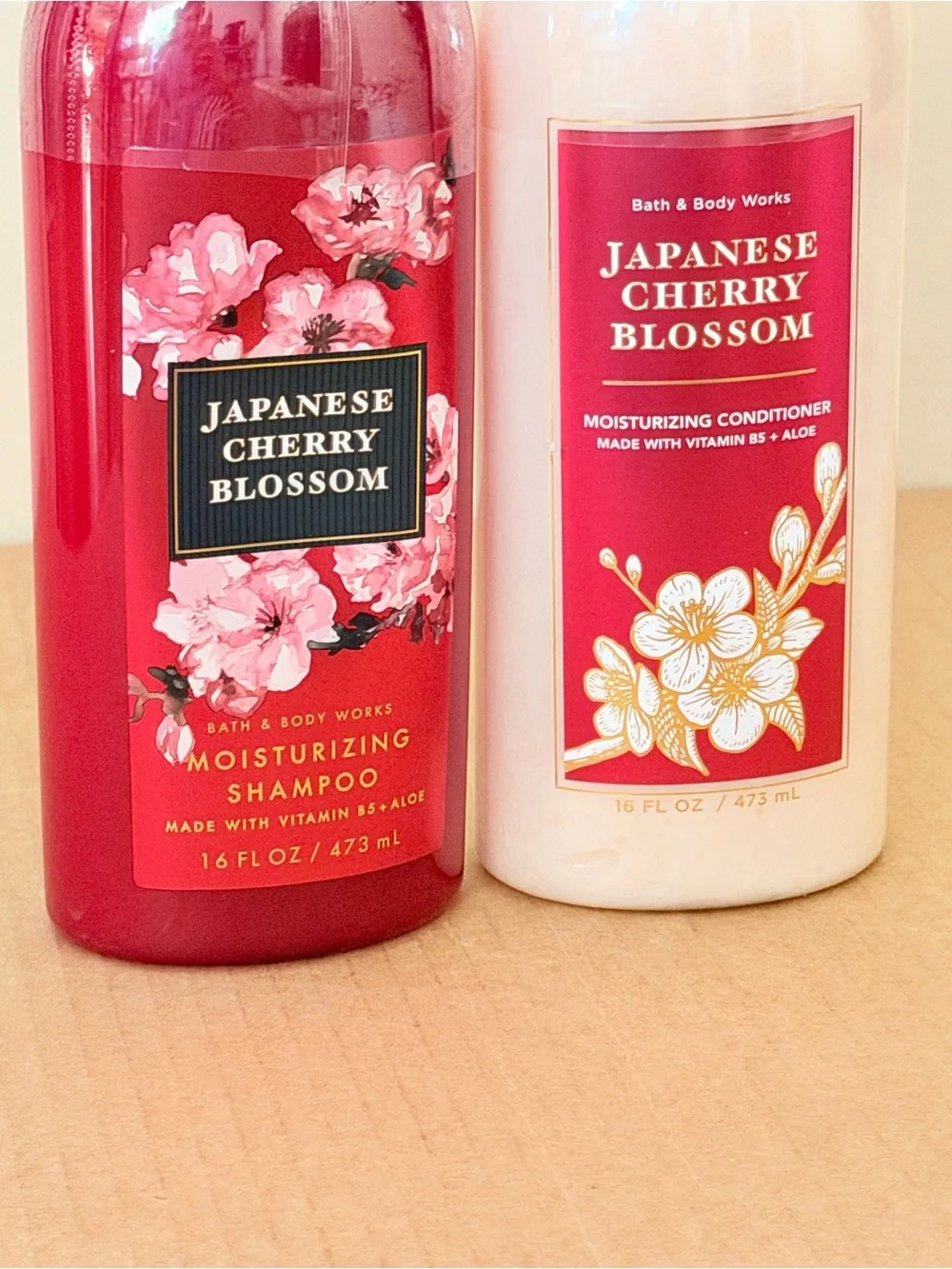 Bath & Body Works Japanese Cherry Blossom Moisturizing Shampoo & Conditioner